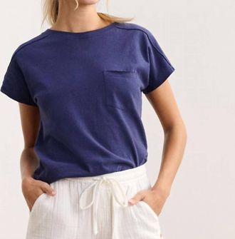 Hatley The Emma Tee In Patriot Blue