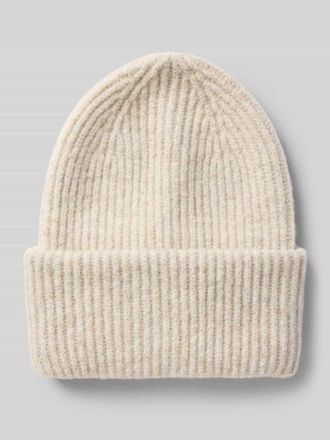 Pieces M&uuml;tze mit Kaschmir-Anteil Modell MOELLA in Beige, Gr&ouml;&szlig;e 1