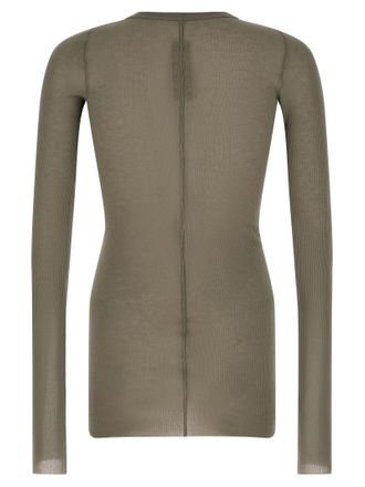 Rick Owens Mens Gray Viscose T-Shirt