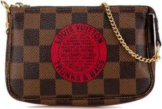 Louis Vuitton Pre-owned Mini Bags, female, Brown, Size: ONE SIZE Pre-owned Mini Pochette Accessoires TB