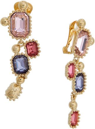 Oscar De La Renta Oscar De La Renta Emerald Drop Earrings