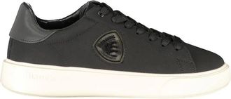 Blauer Nero Leather Sneaker - Heren - Sneakers - Zwart - 42 EU - Leer - Schoenen