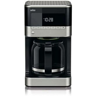 Braun Kf 7120 Cafetera Negro Acero Inoxidable