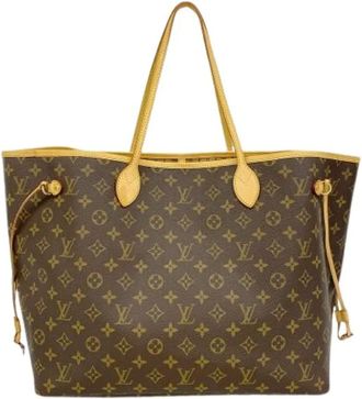 Louis Vuitton Pre-owned Vintage Tote Bag - Dames - Pre-owned - Bruin - Maat: ONE Size