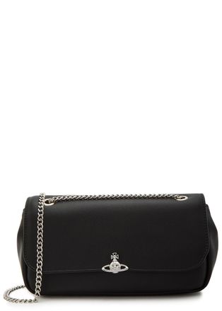 Vivienne Westwood Orb Faux Leather Cross-body bag - Black - One Size