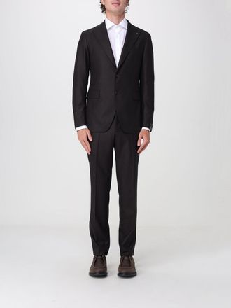 Tagliatore Single-Breasted Two-Button Suit in Pure Wool