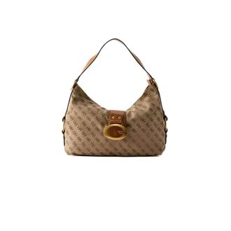 Guess Camden Shoulder Bag - female - Guess - Shoulder Bags - Beige - ONE SIZE - Bags