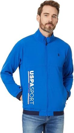 U.S.Polo Association U. S. Polo Assn. Jacket Mens Nautical Blue Long Sleeve Full Zip FROG812