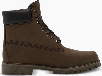 Timberland Mens Premium 6-Inch Waterproof Boot Brown - Cream - Size: 8