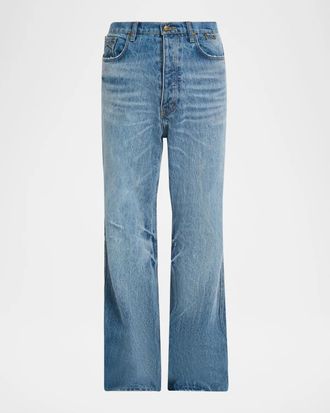 424 90S Traxedo Straight-Leg Jeans