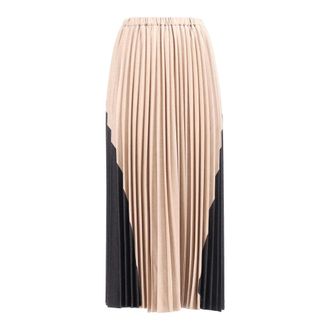 Lorena Antoniazzi Midi Skirt - female - Lorena Antoniazzi - Midi Skirts - Beige - 2XS - Skirts