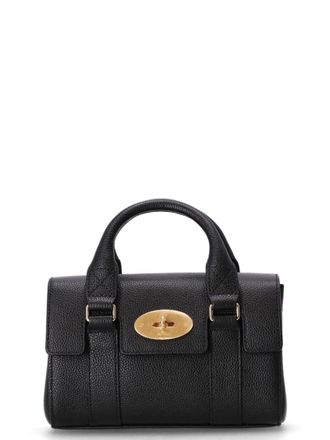 Mulberry Black Bayswater Mini Satchel