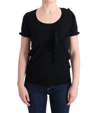 Marghi L&oacute; 100% Lana Wool Top Blouse Womens T-shirt