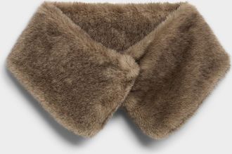 Simons Womens Faux-fur faux collar
