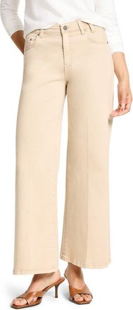 Nic+Zoe Joyride Ankle Boot Flare Leg Jeans in Latte at Nordstrom, Size 28