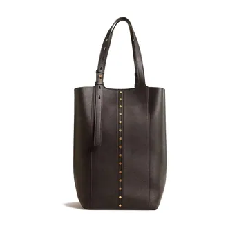 Golden Goose Tassen, Dames, Zwart, ONE Size, Leer, Zwarte Leren Schoudertas