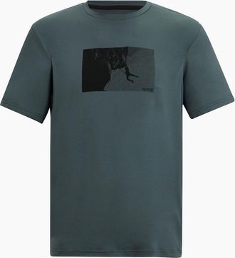 Regatta Mens Regatta Mens Fingal Mountain Climbing T-Shirt - Dark Storm - Size: 40