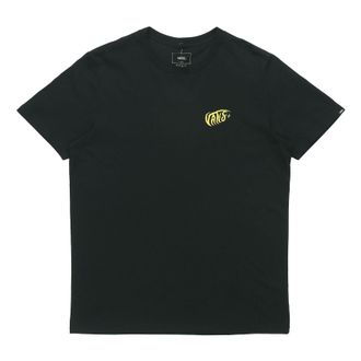 Vans Mens Artist Printed Round Neck Tee Black VN0A4P5EBLK