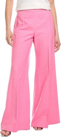 Carolina Herrera Solid Wide-Leg Pant