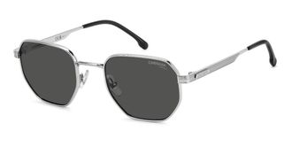 Carrera 380/S 85K/IR Mens Sunglasses Silver Size 55