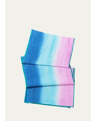 Emily P. Wheeler Pacific Hand-Dyed Table Runner, 18 x 108