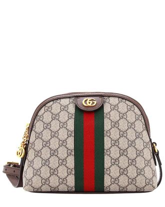 Gucci Ophidia Dome Shoulder Bag GG Coated Canvas Small (Authentic Pre-Loved)
