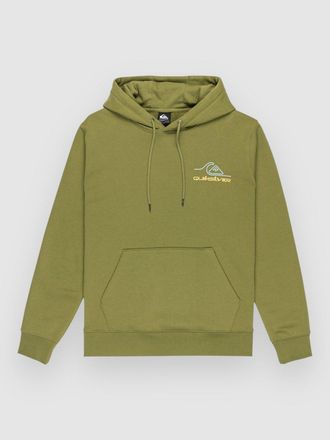 Quiksilver Light Waves Hoodie gr&uuml;n