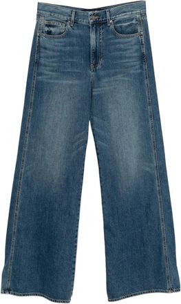 Veronica Beard Jeans Kasey a gamba ampia - Blu