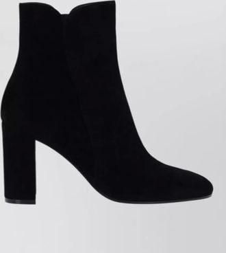 Gianvito Rossi suede ankle boots