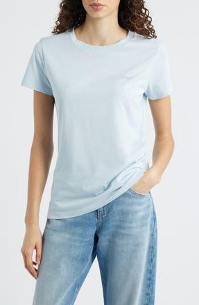 BOSS Crewneck T-Shirt in Lt Past/bu at Nordstrom Rack, Size X-Large