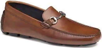 Johnston & Murphy Dayton Bit Driving Loafer in Brown Italian Calfskin at Nordstrom Rack, Size 9.5
