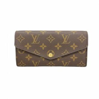 Louis Vuitton Pre-owned Wallets, female, Brown, Size: ONE SIZE Pre-owned Long Wallet (bi-fold)