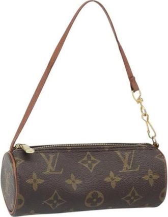 Louis Vuitton Pre-owned Mini Bags, female, Brown, Size: ONE SIZE Pre-owned Canvas Mini Bag