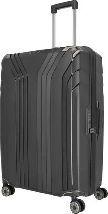 Travelite Koffer TRAVELITE Elvaa Trolley, Damen, Gr. B/H/T: 51cm x 76cm x 31cm 102 l, schwarz, Koffer Koffer