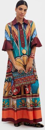 La DoubleJ Artemis Dress in Philae Placée Multicolor at Nordstrom, Size X-Large It