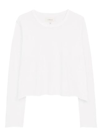 The Great. long-sleeve T-shirt - Wit