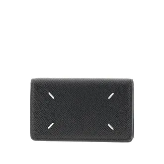 Maison Margiela Four Stitches leather cardholder Woman One Size