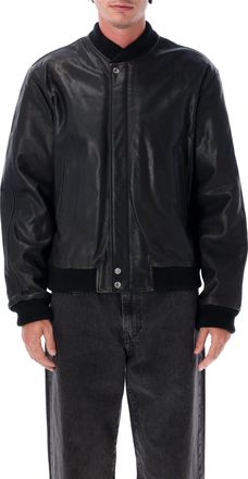 Isabel Marant Isabel Marant Mens Blaike Leather Bomber - Black - Size Medium