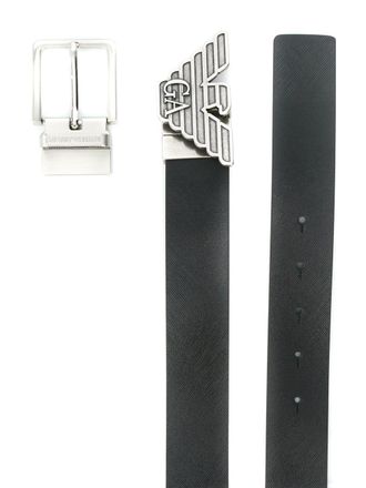 Emporio Armani Lederg&uuml;rtel-Set