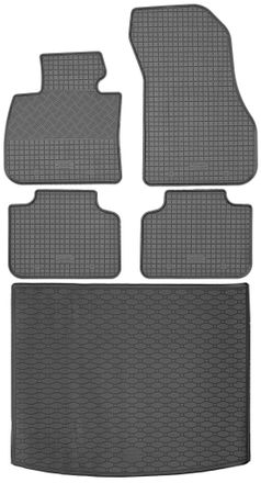 OEM Bmw Serie 2 F45 Minivan (active Tourer) De Septiembre De 2014 A Octubre De 2021. Juego De Alfombrillas De Goma Para Coche Y Alfombrilla Para Maletero