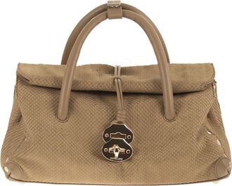 Zanellato Dotta Ayers S Bedruckte Ledertasche