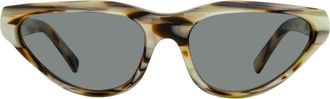 Marni Mavericks Wrap-Around Sunglasses - Brown