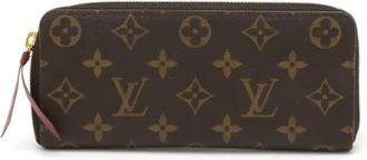 Louis Vuitton Pre-owned Wallets, female, Brown, Size: ONE SIZE Pre-owned Canvas wallets