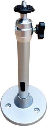 No Brand Soporte De Techo De Aluminio Para Miniproyector/c&aacute;mara De Seguridad, Altura 180 Mm, Capacidad De Carga M&aacute;xima 2 Kg, Rosca Universal De 1/4 De Pulgada 