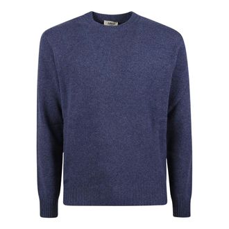 Altea Maglione Girocollo Regular Fit - - Knitwear - Uomo - Blu - M