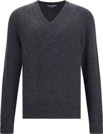 Dolce & Gabbana V-hals Cashmere Trui