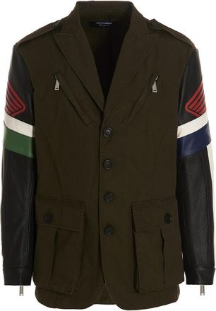 Dsquared2 Green Honda Biker Blazer