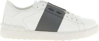 Valentino Garavani Grey Color Block Open Sneaker