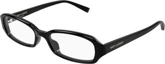 Saint Laurent Erin Optical Frame - unisex - Brillen - Zwart - 52 MM - Accessoires