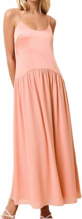 Solid & Striped The Talulla Dress In Peachykeen